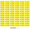 78 Etiquettes petites 30x10 mm