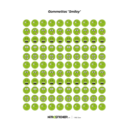 Gommettes Smiley